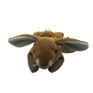 Vintage Ty Beanie Babies Collection Ears Rabbit Plush